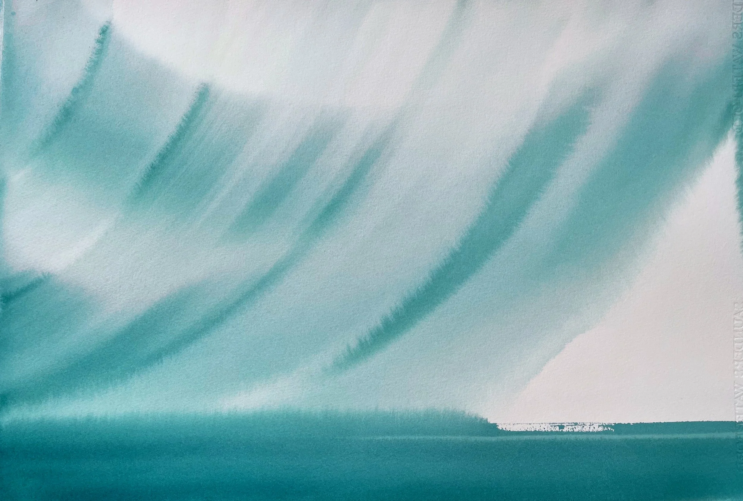  Cloud Dance, The Minch 64 - watercolour 38 x 56 cm £1500
