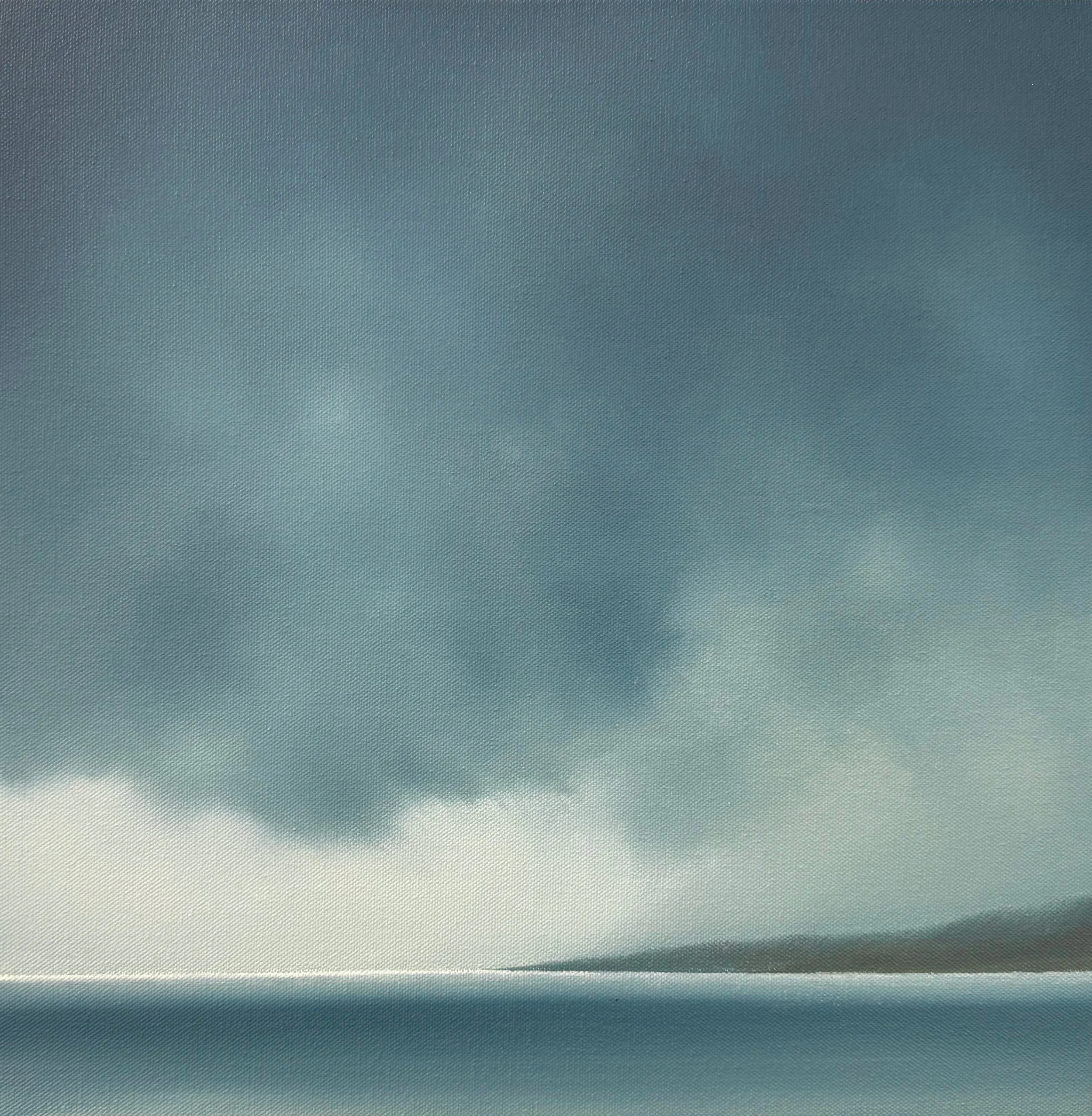 Study, Gathering Storm  - oil on canvas 40 x 40 cm £1200
