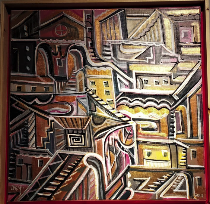 Cores da Cidade (30x30cm)