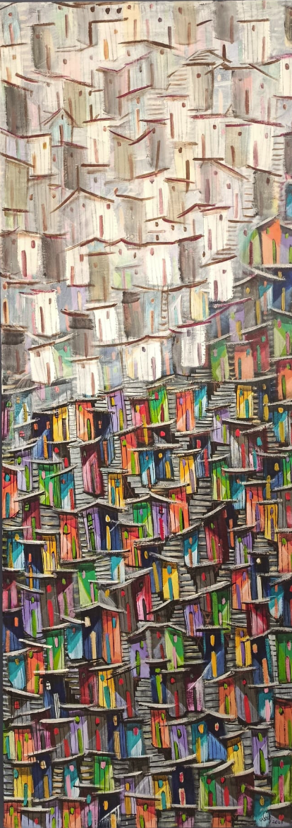 Morro da Rocinhaa 2 (145x53cm)