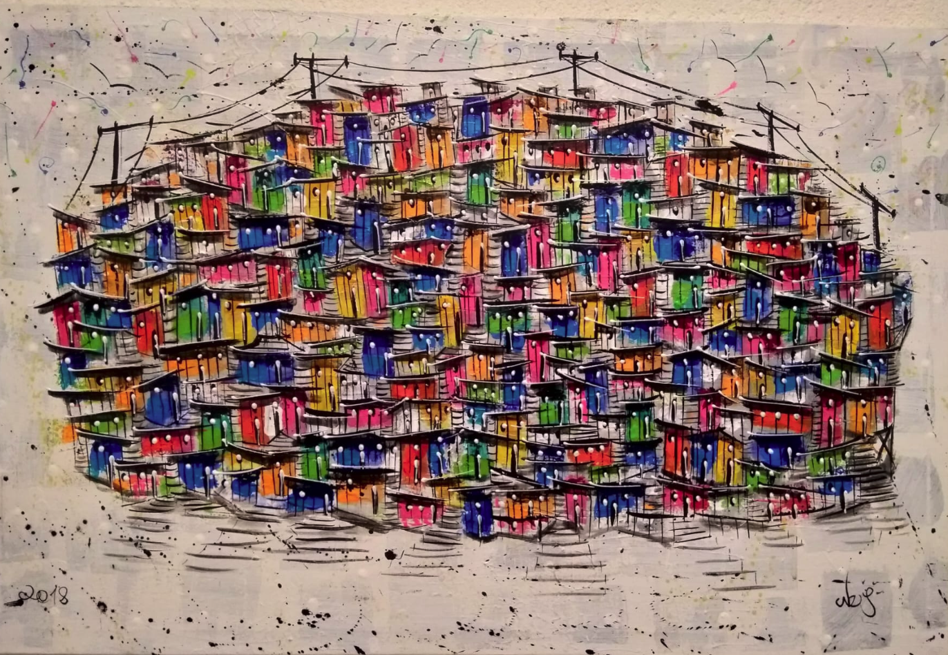 De Copacabana à Cidade de Deus (50x70cm)