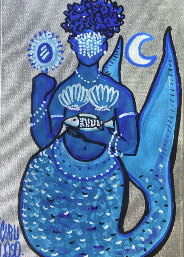 Sereia e a lua nova