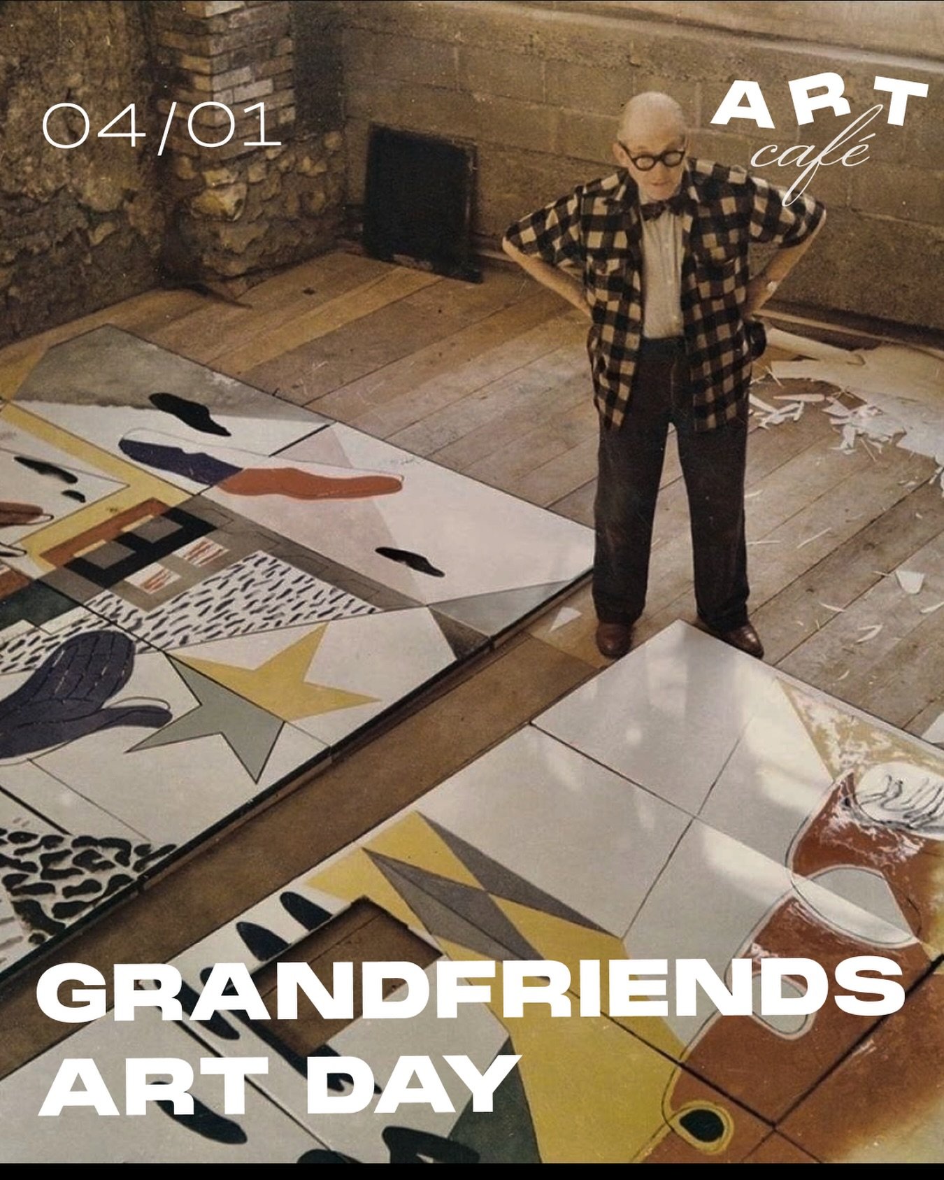 GRANDFRIENDS ART DAY 🥹🫶🏻

A creative afternoon where generations come together.

Sit side by side, create, share stories, and enjoy the moment.
Decorate a photo frame, take a picture in the caf&eacute;, and go home with a handmade memory to smile 