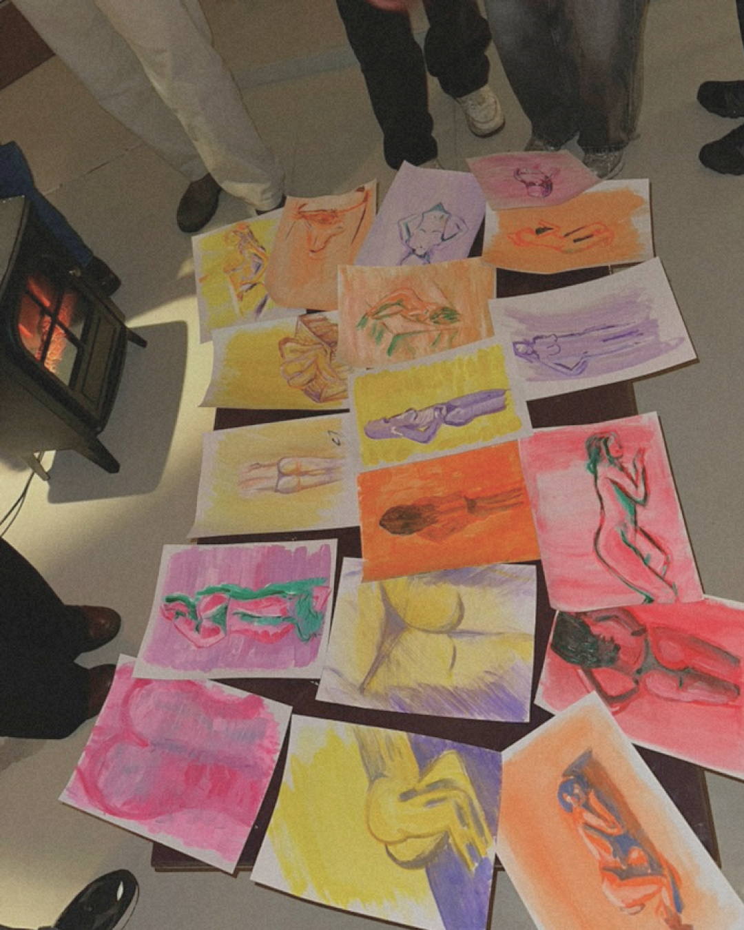 model painting paintings