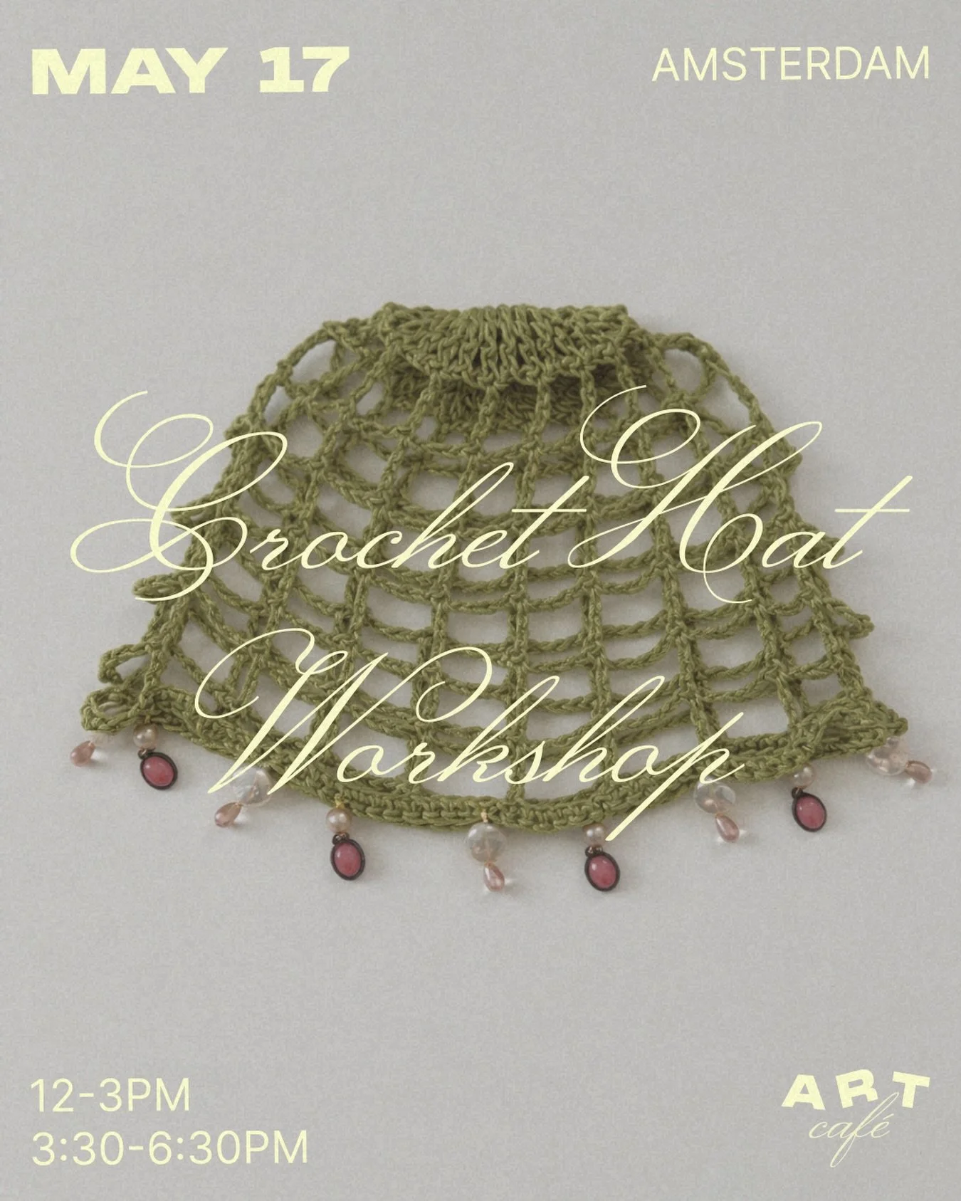 The sun is out and festival season is starting 🌞🌞🌞🌞! What better item to wear than a handmade crochet hat? Sign up via link in bio!! 

If you&rsquo;ve never used a crochet hook before, this workshop will feel more like a class where you&rsquo;ll 