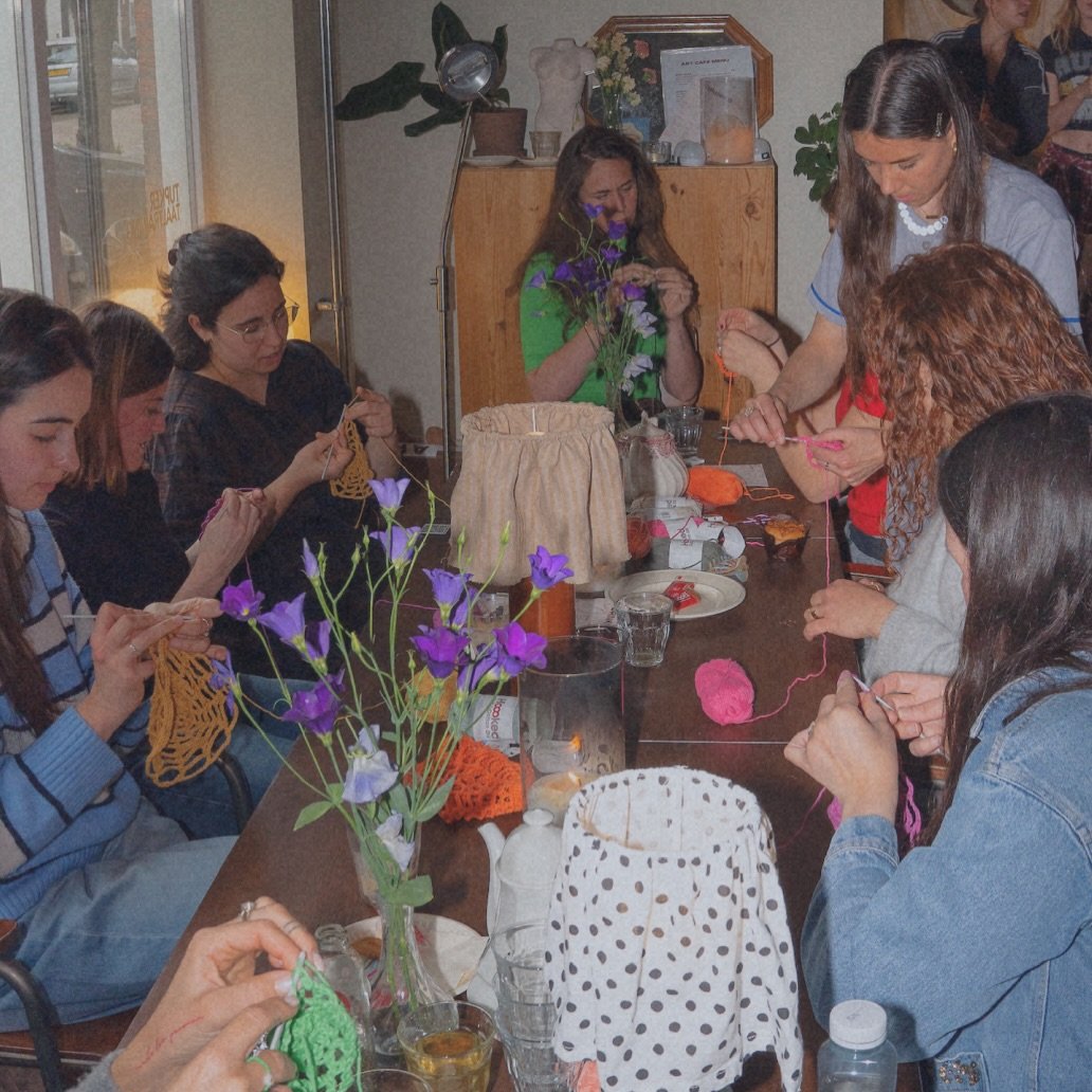 Did you know grandma hobbies can make you live longer? 

Come join our crochet hat workshop on May 17 and maybe add a few extra years 👀