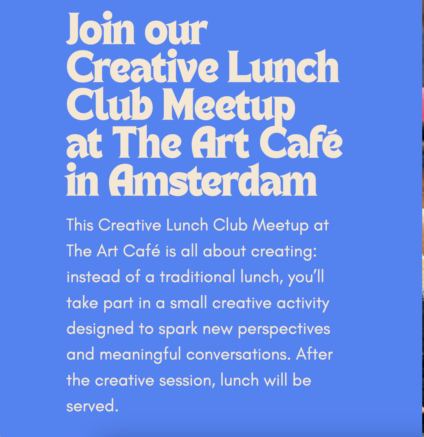 Creative Lunch Club