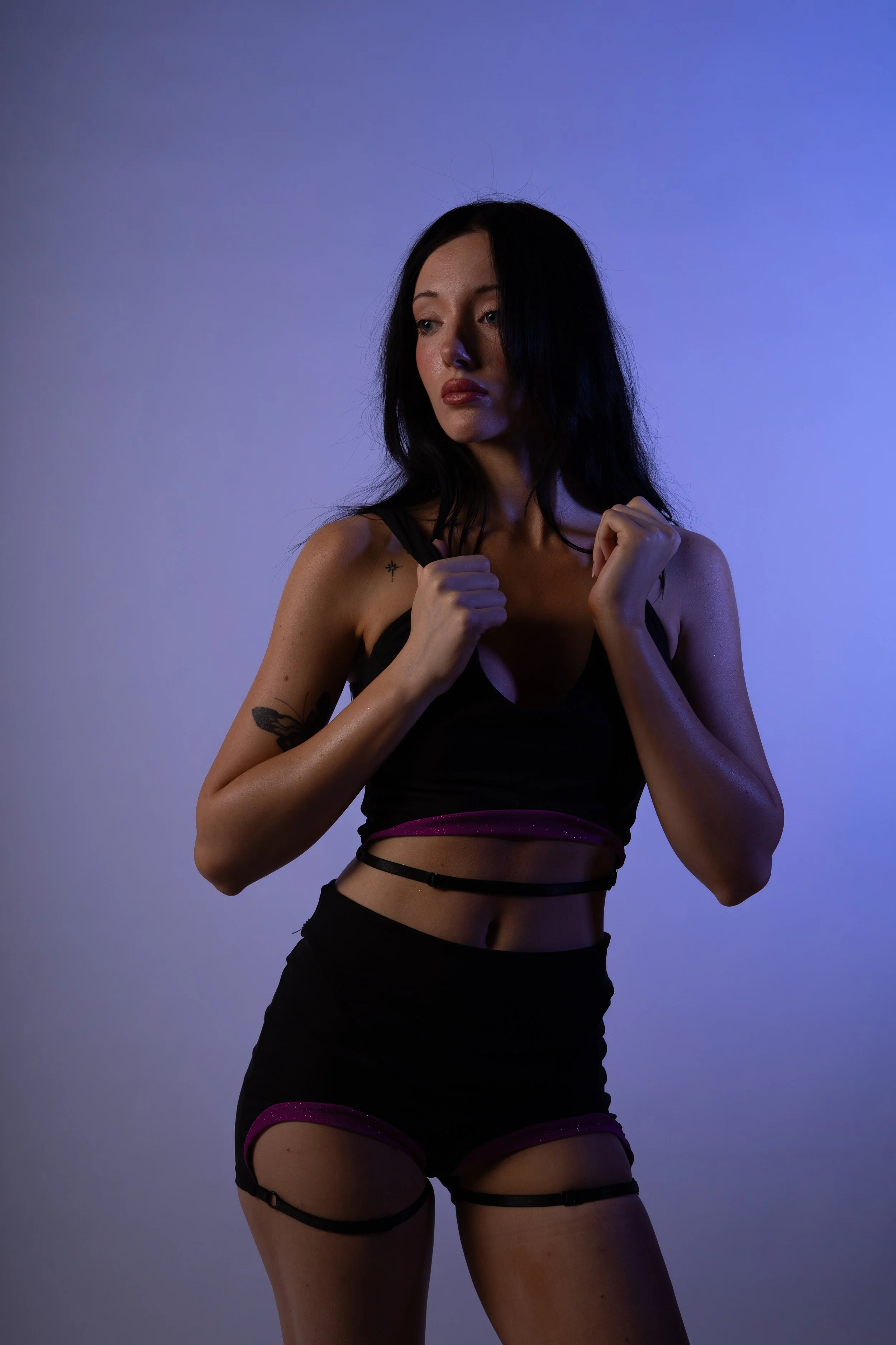 LUNA SHORTS - FUCHSIA