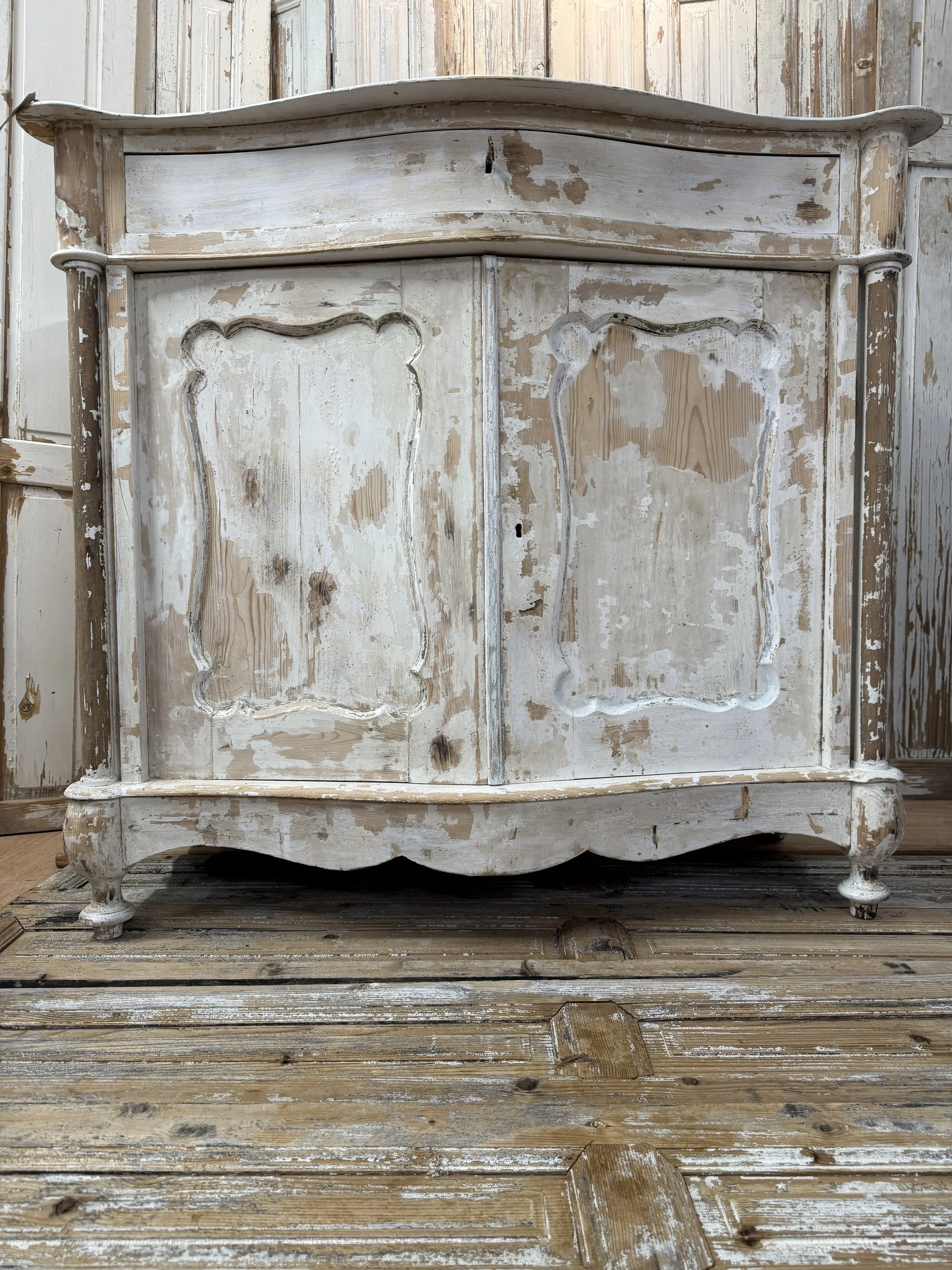 Dutch Cupboard Circa Late 18th Century with Original Paint