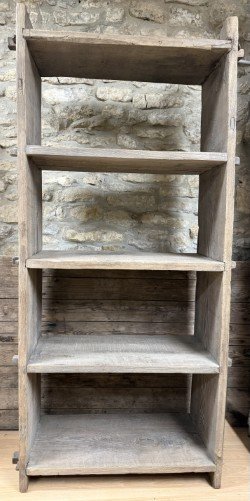 Rustic Reclaimed Wood Bookshelf