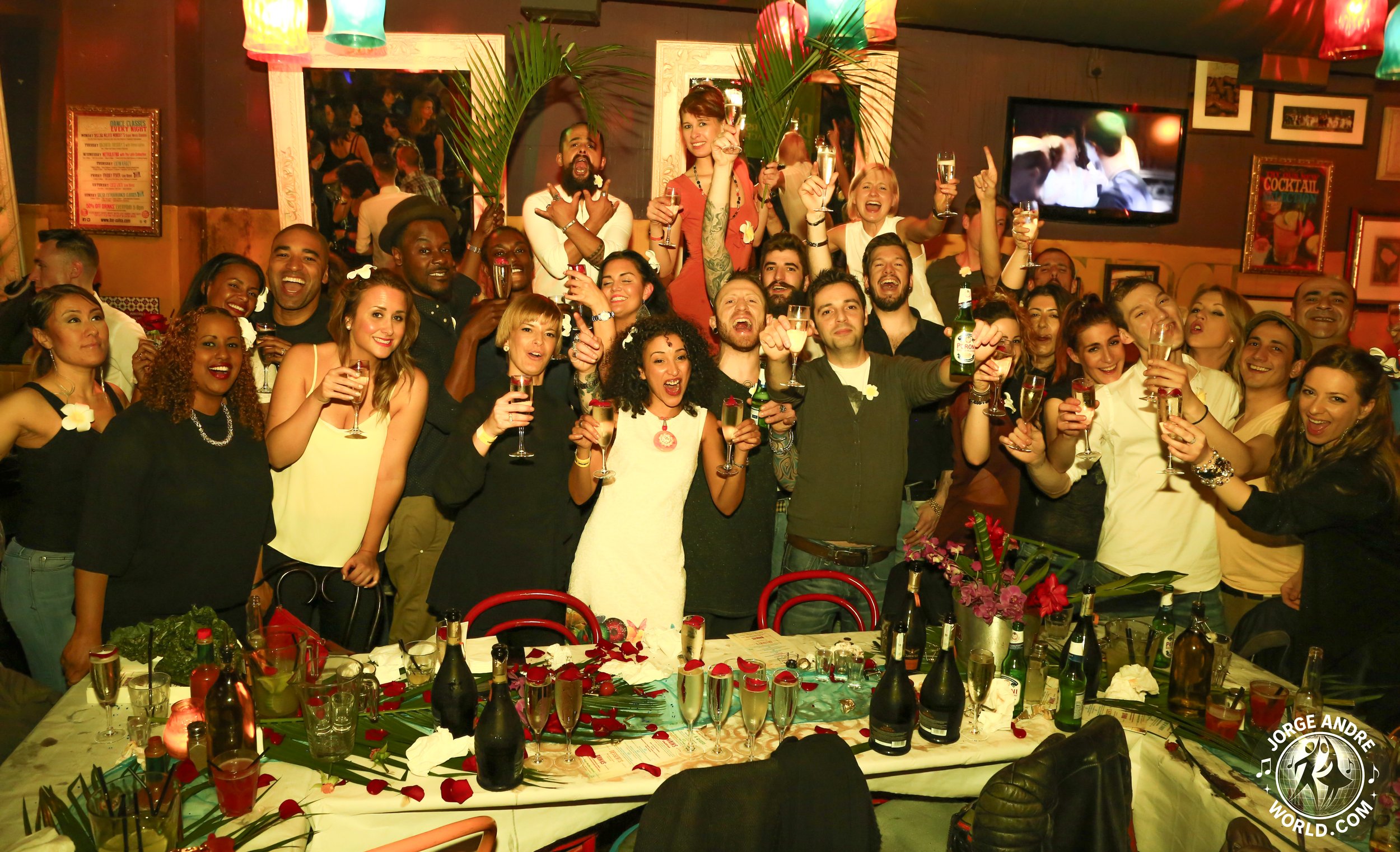 party people celebrating birthday