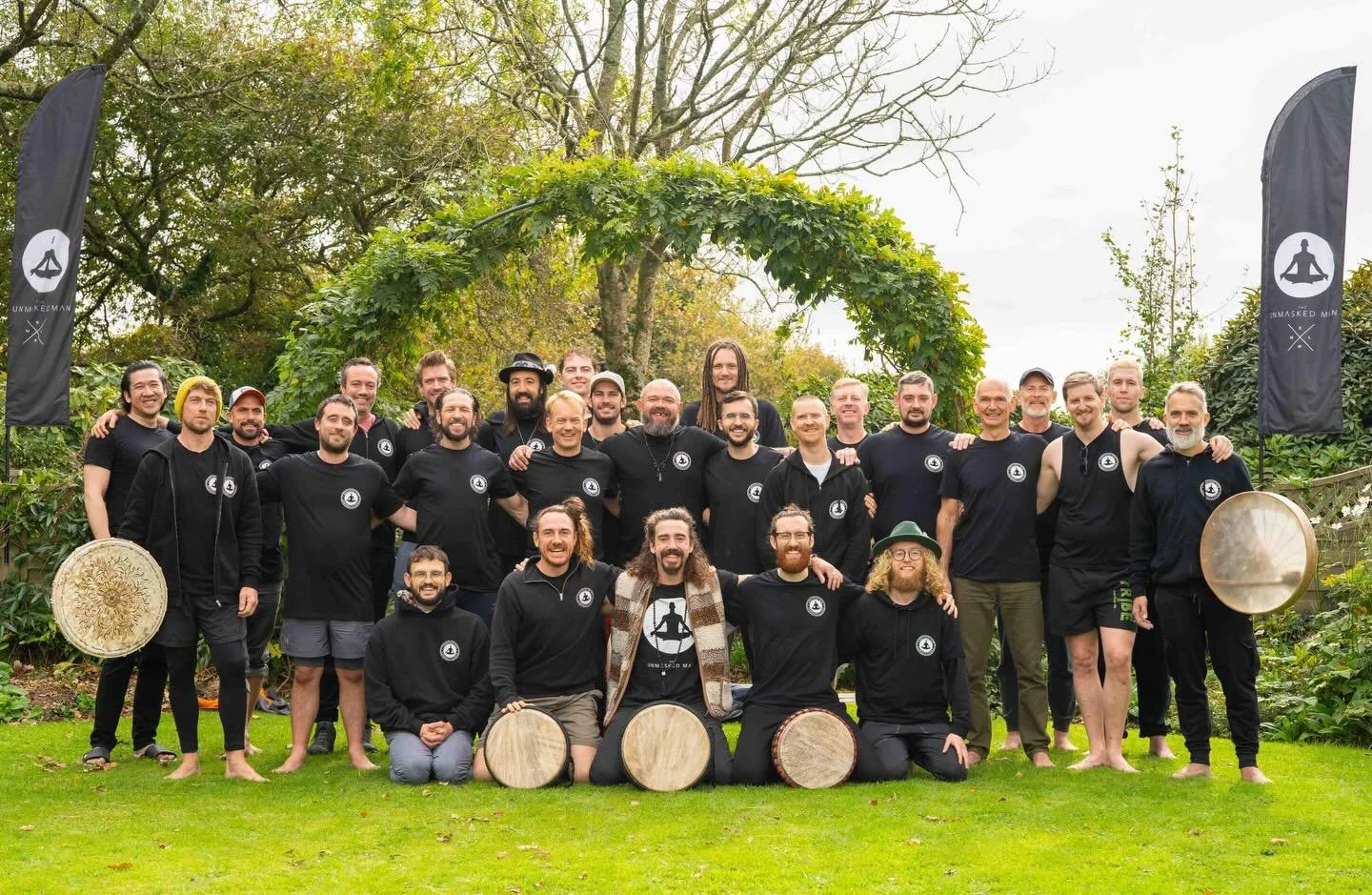 Here I am standing shoulder to shoulder with my brothers from @the.unmaskedman.

This picture speaks to me of trust - built and earned through vulnerability and courage.

As I start the new year with new clients, I am reminded that working through tr