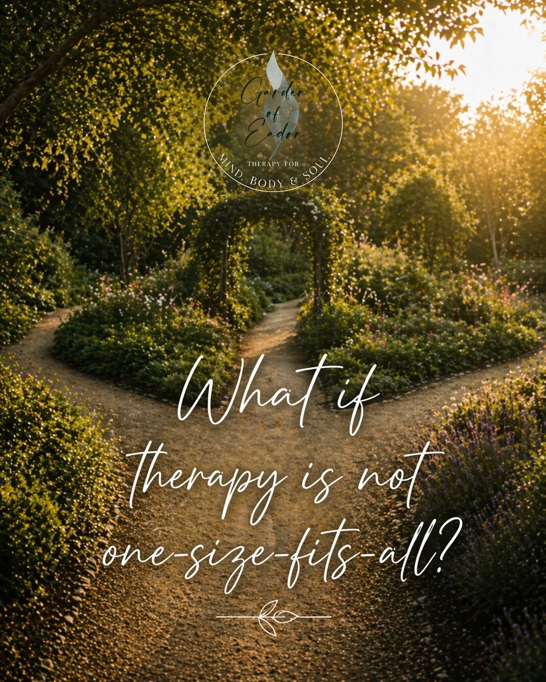 Many people begin looking for therapy by searching for the &ldquo;right type.&rdquo;

CBT, psychodynamic, person-centred, integrative, transpersonal.

These approaches can all be valuable, but no single model fits every person. We each carry differen