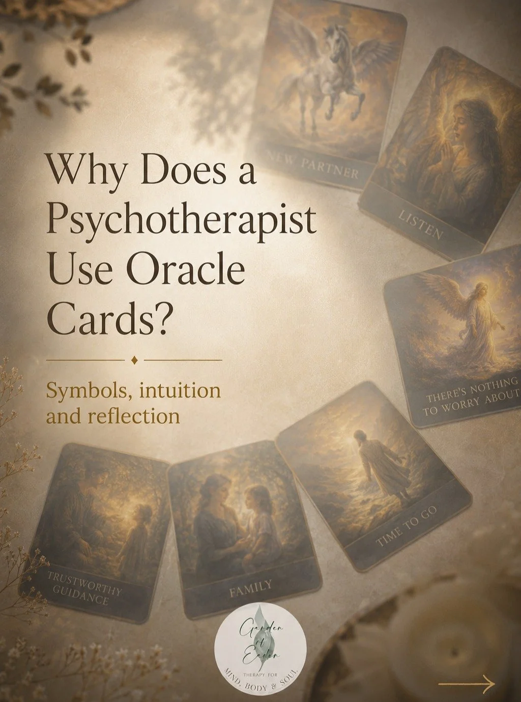 Six months.

Six cards.

I didn't choose them. They simply happened to be the cards I drew month after month.

Looking back, I realised each one seemed to speak to a theme that was already unfolding in my life.

Not because the cards predicted anythi