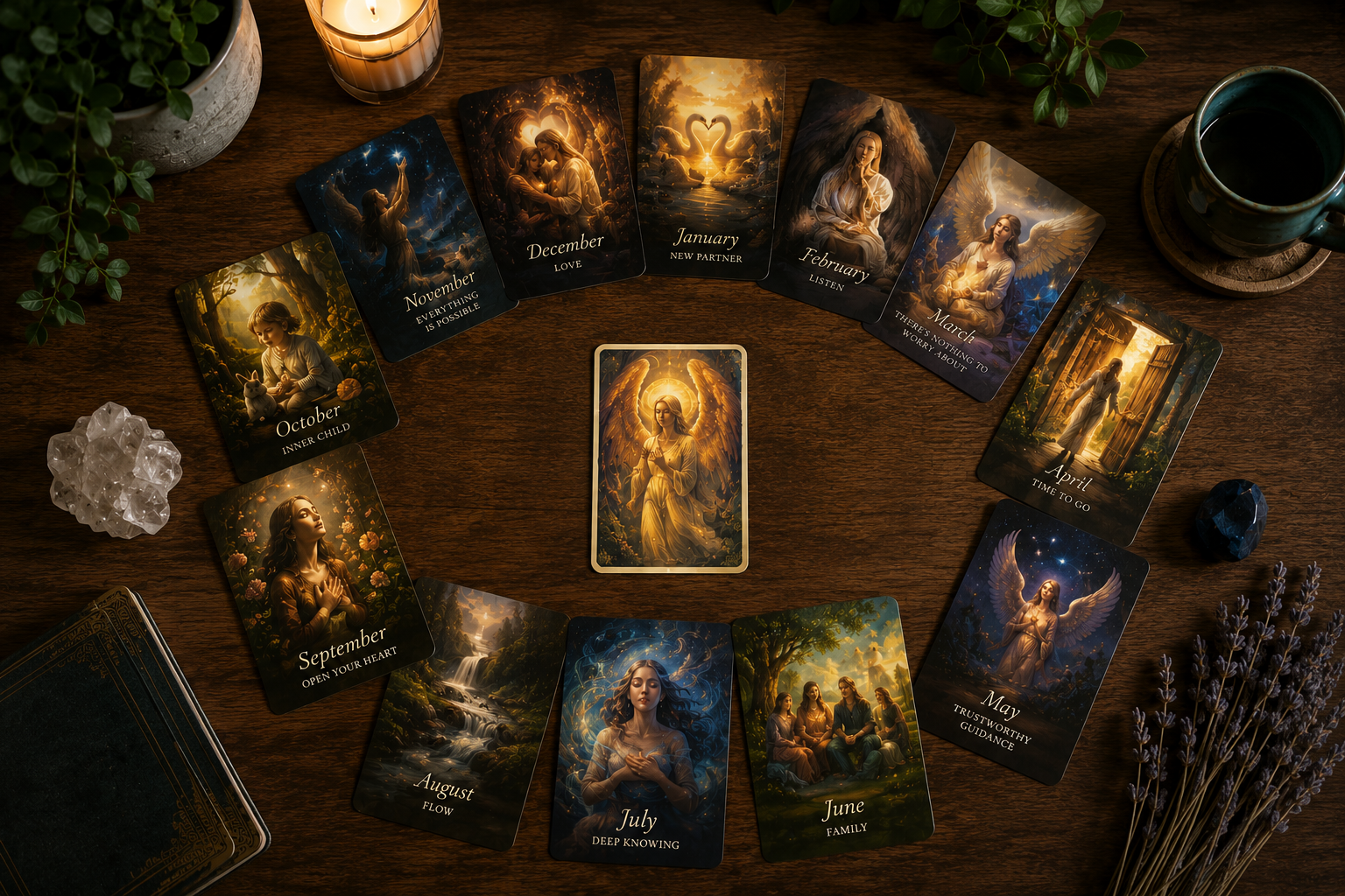 Why does a psychotherapist use Oracle Cards?