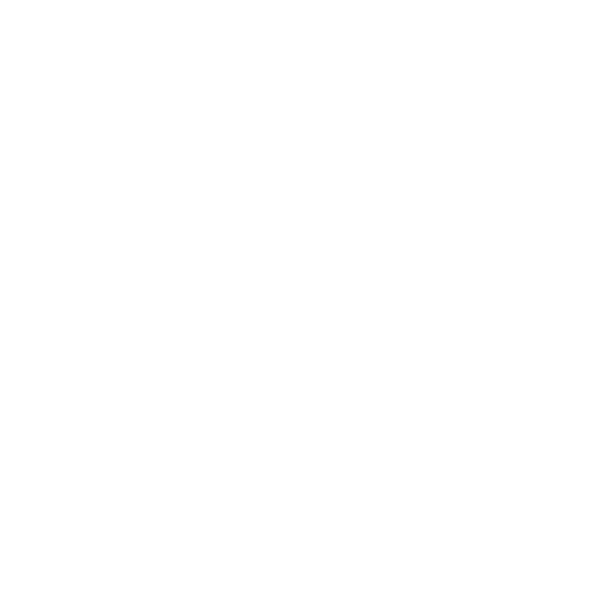 White outline of a telephone receiver icon on a black background.