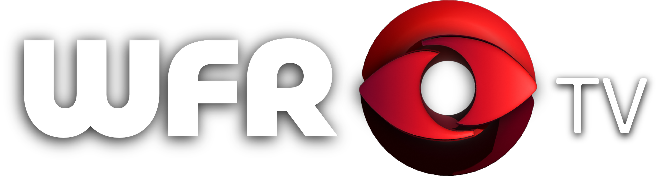 WFR TV logo with a red eye symbol between the WFR and the TV words.