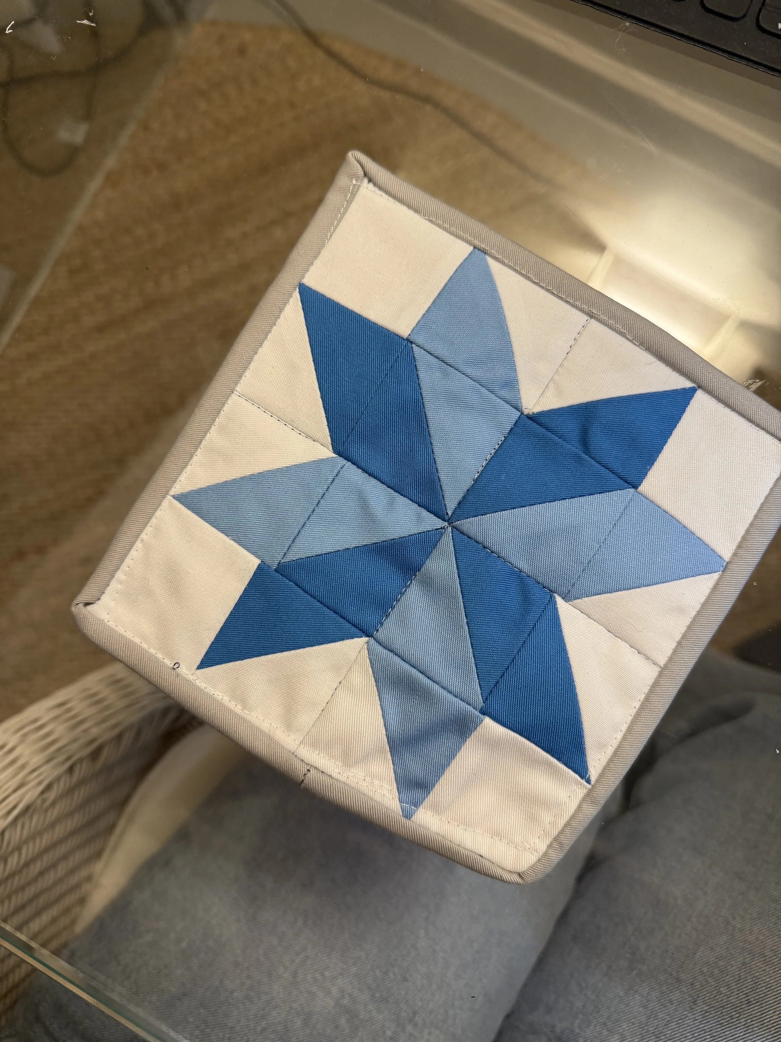 Quilted Coasters, set of 4