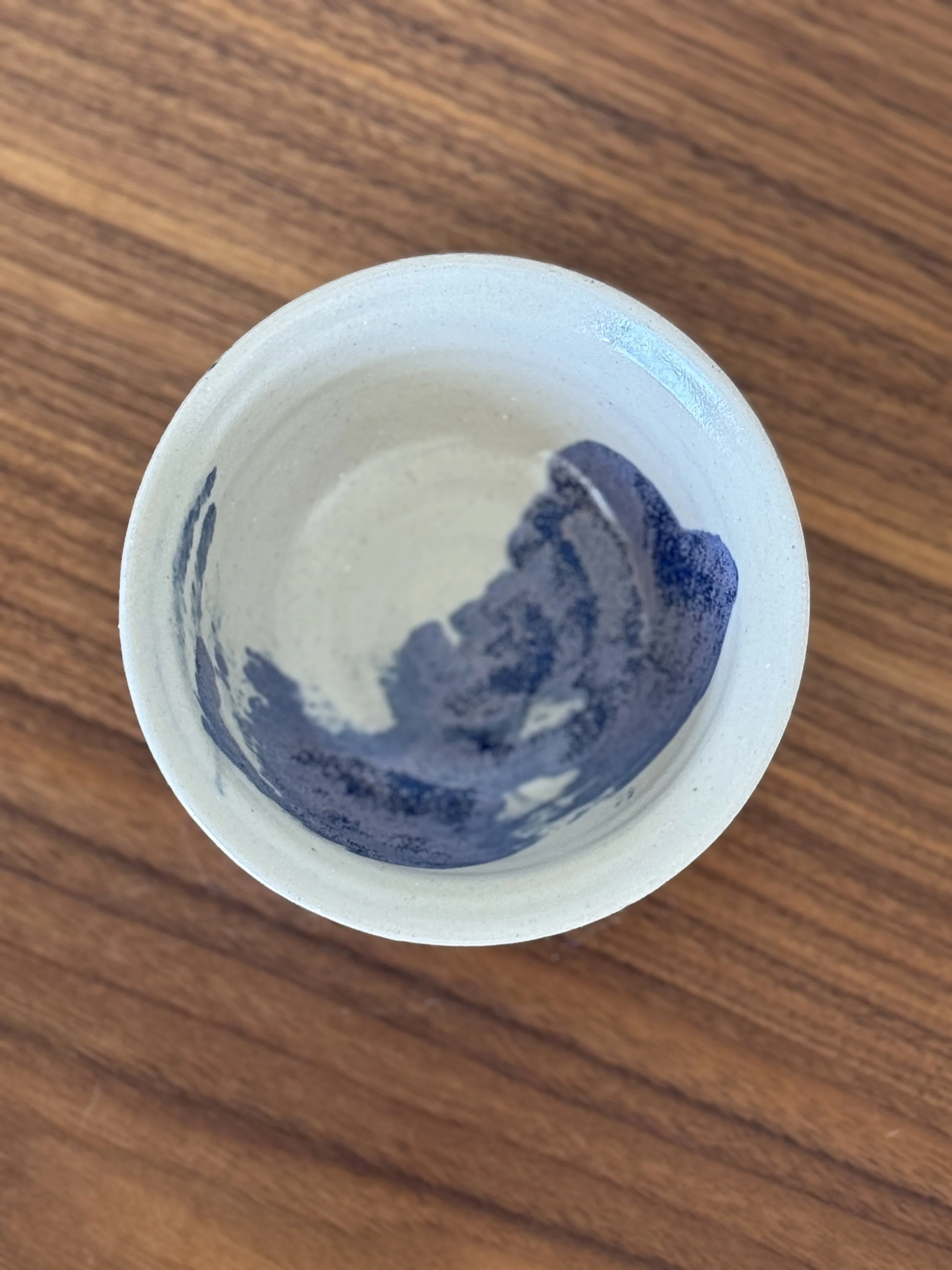 Blue Brushwork Bowl