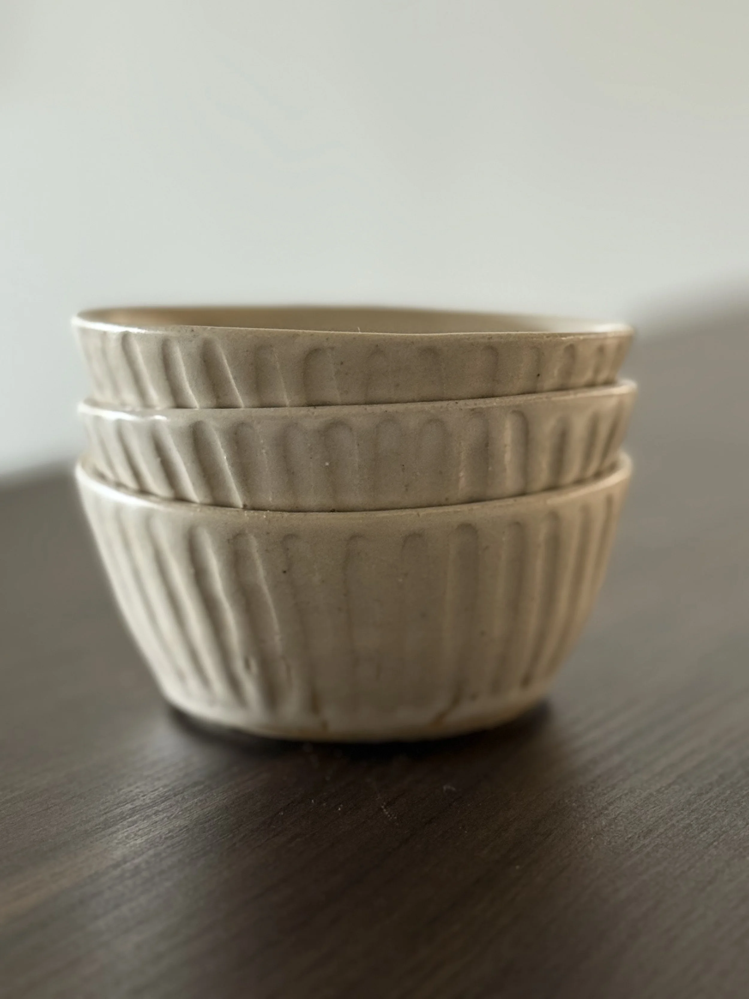 Stripe Bowls, set of 4