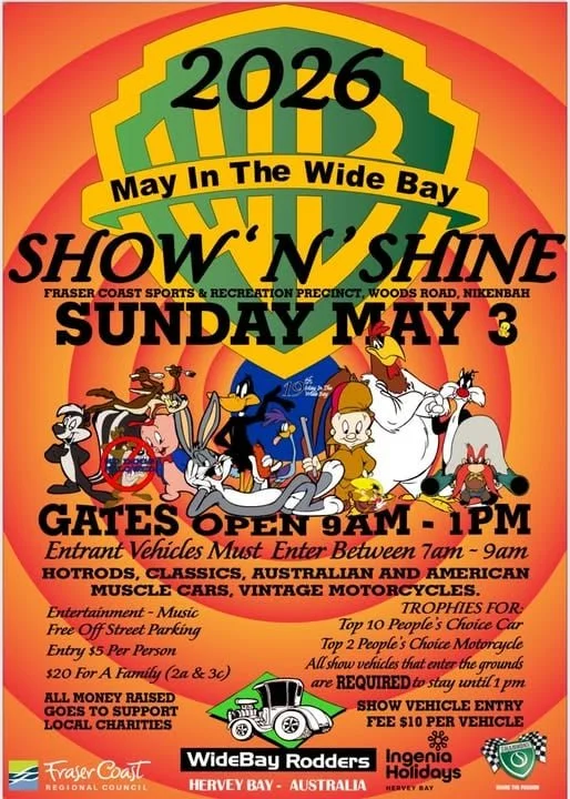 May in The Wide Bay Show ‘n’ Shine