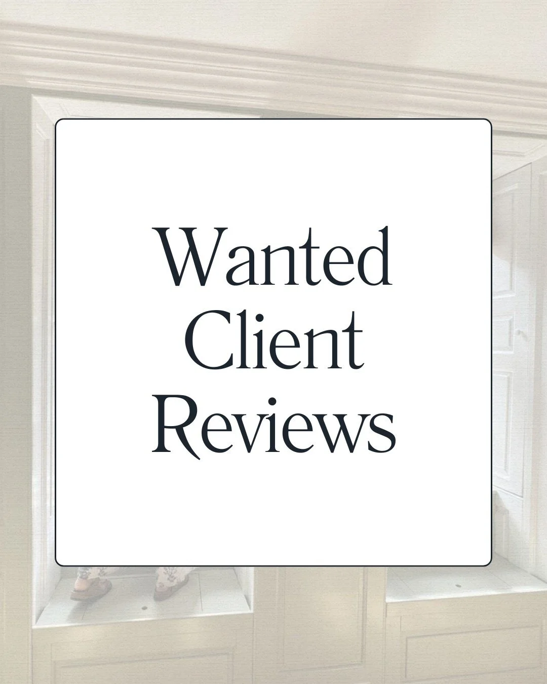 We absolutely love hearing your feedback 🤍

If you&rsquo;ve used Strathearn Interiors and been happy with our service, we would be so grateful if you could leave us a wee Facebook review.

Your kind words genuinely help our small business grow and m