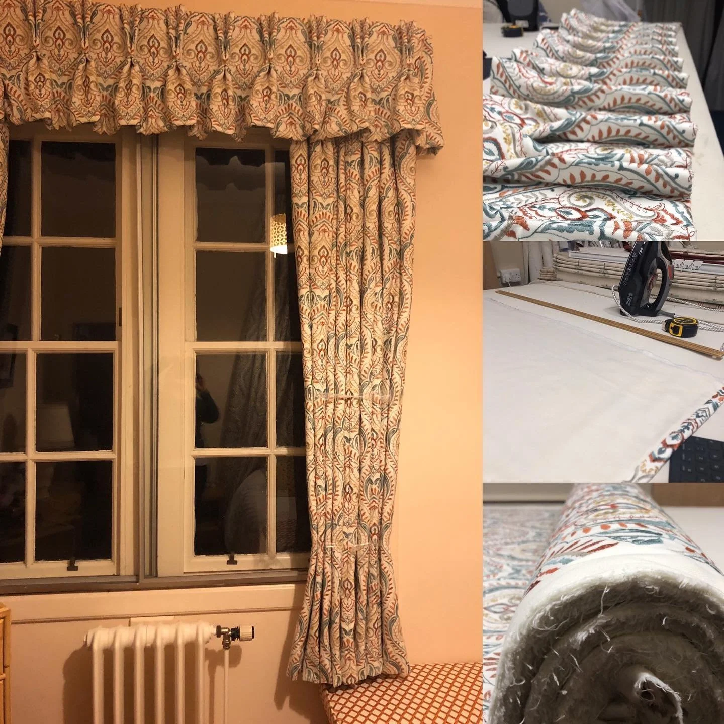 From workroom to window ✨

Every detail matters&hellip; from measuring and cutting, to perfectly shaping each pleat, right through to the final install.
This one came together beautifully and shows exactly why made-to-measure makes all the difference