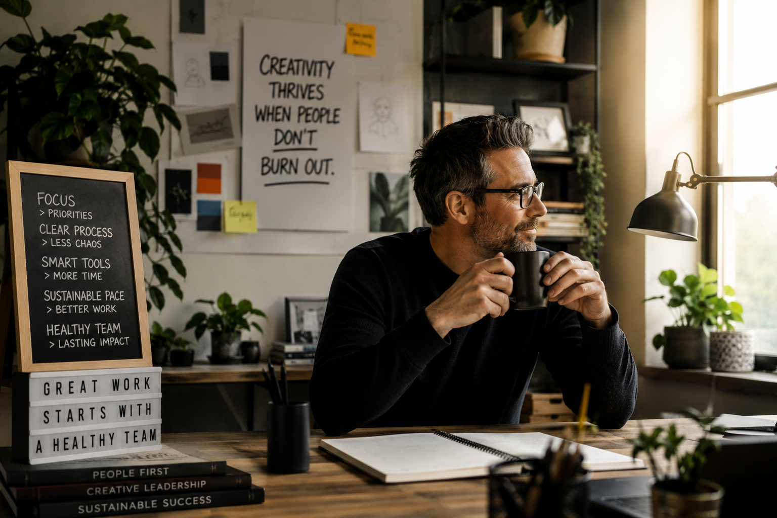How to Build a Creative Team That Doesn't Burn Out
