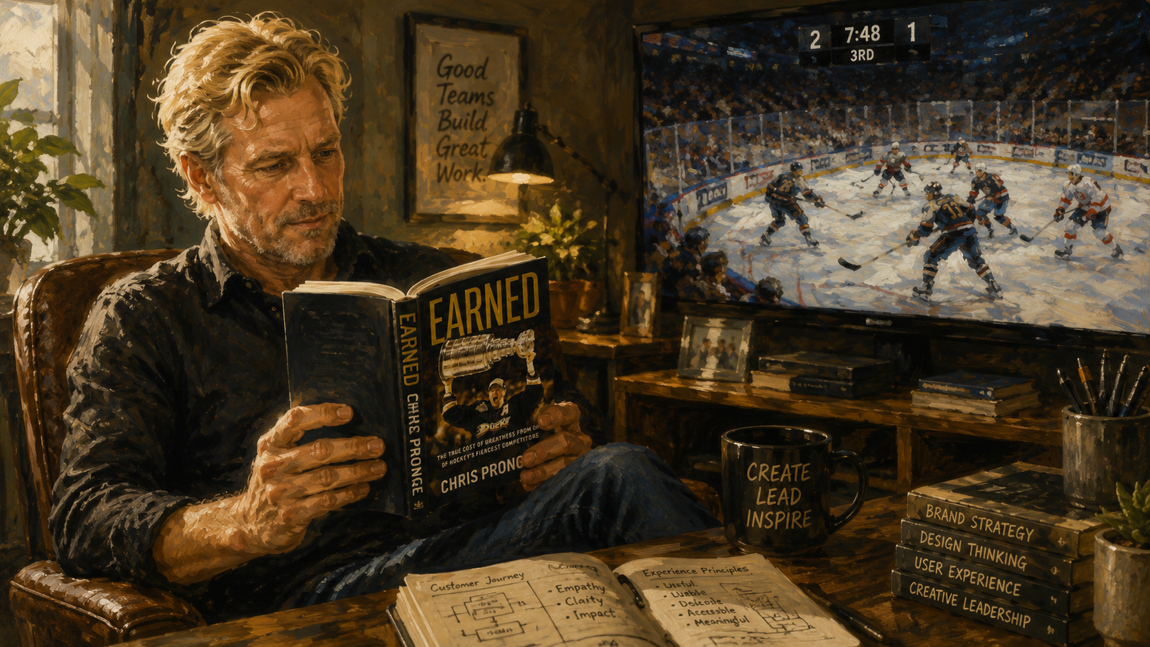 What Creative Leaders Can Learn from Chris Pronger's Earned