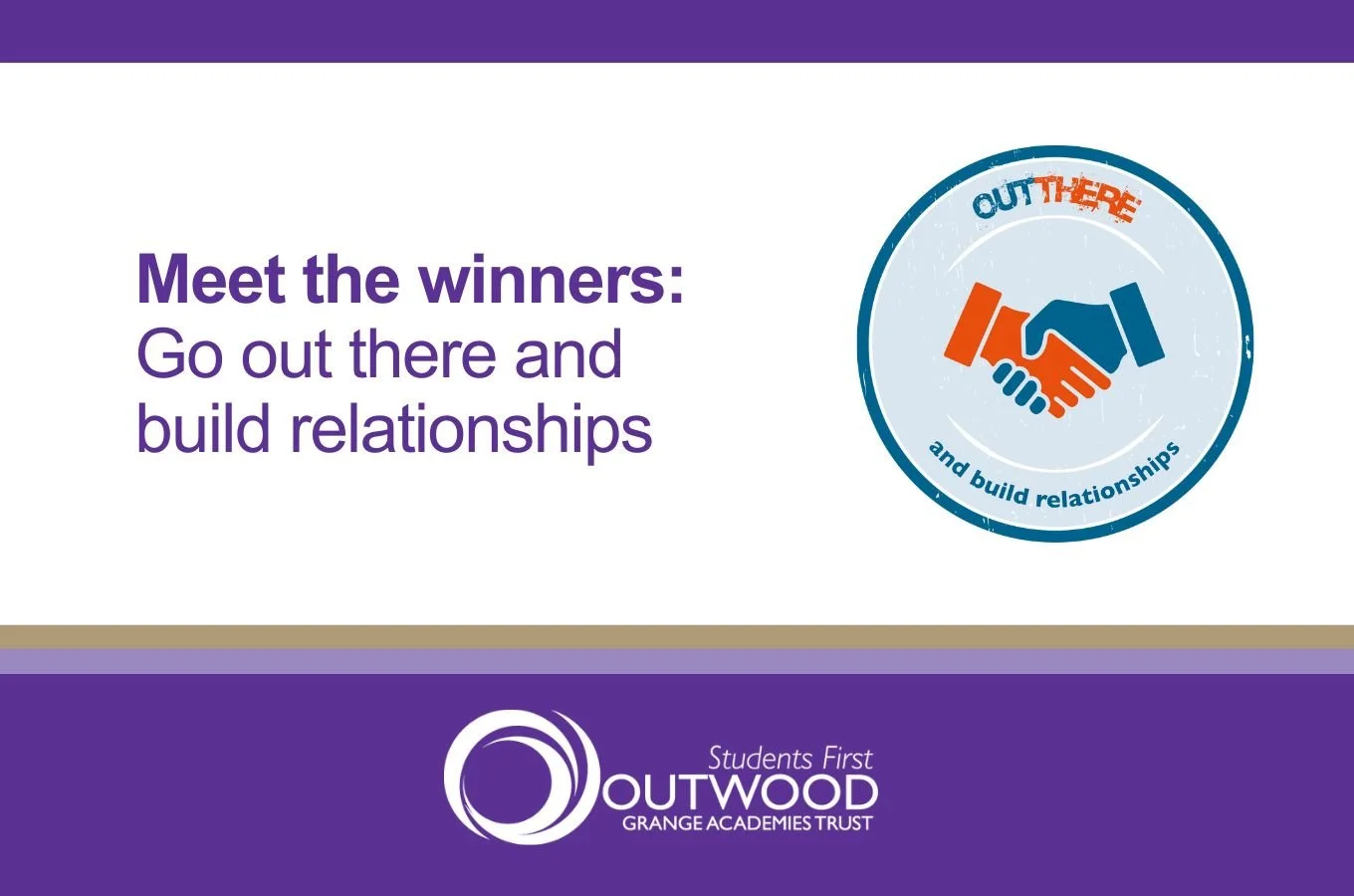 Meet the winners: Go out there and build relationships 