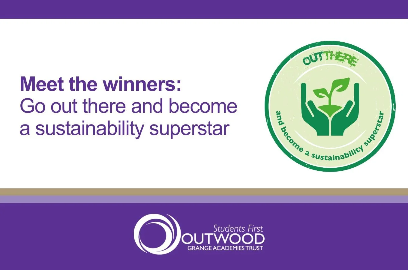 Meet the winners: Go out there and become a sustainability superstar