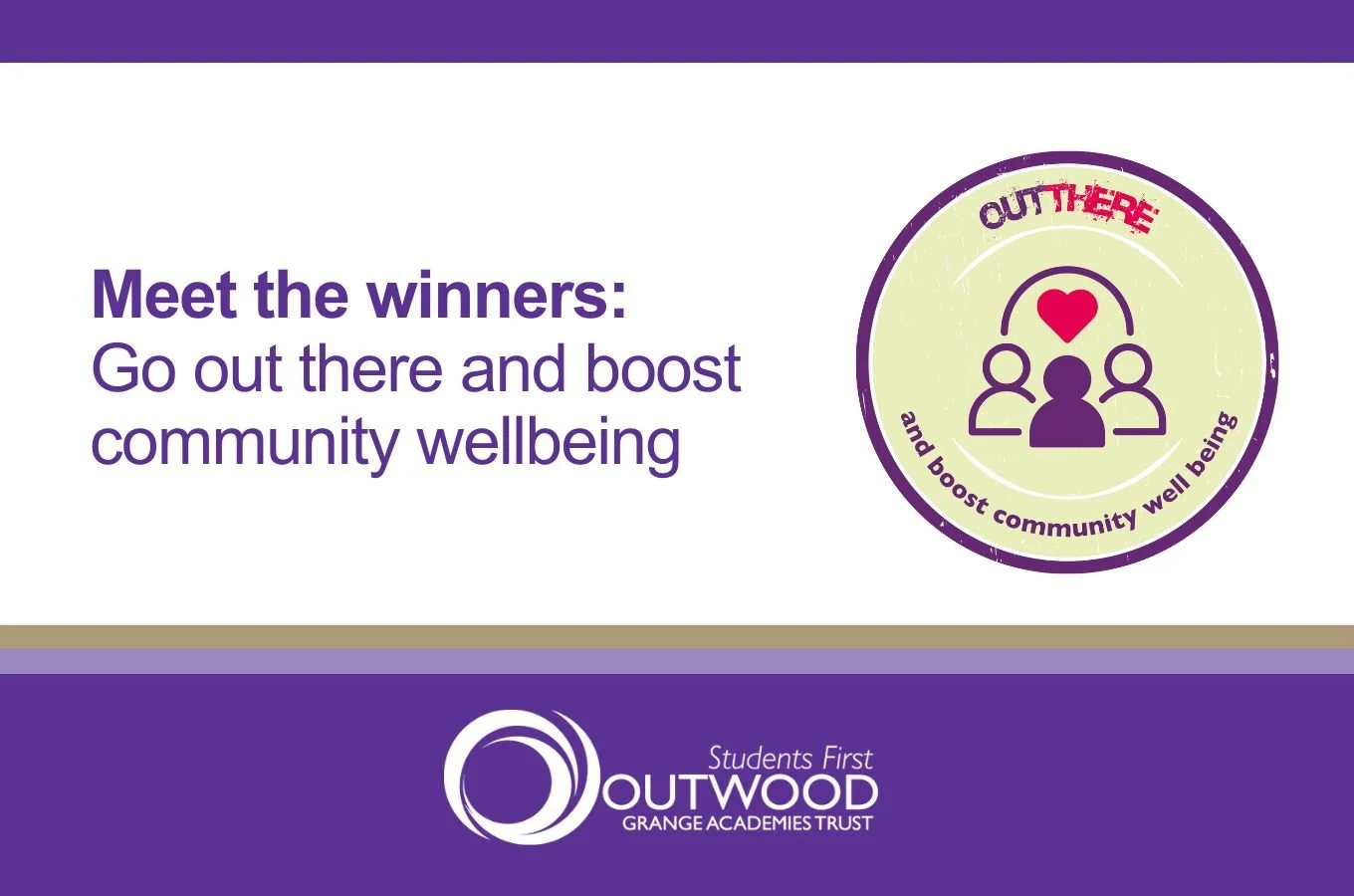 Meet the winners: Go out there and boost community wellbeing