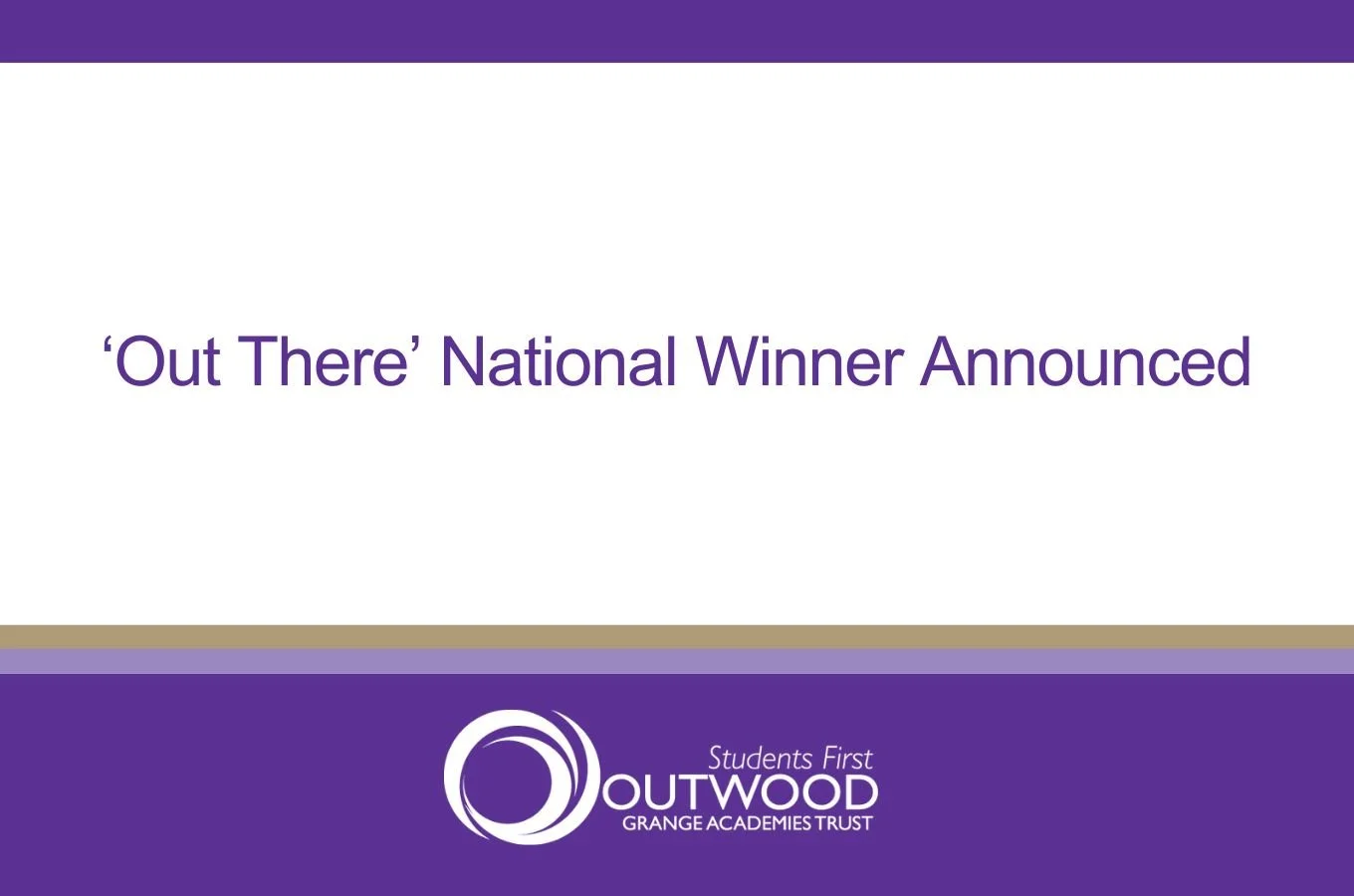 Outwood Grange Academy students named as national winners for Out There community action programme