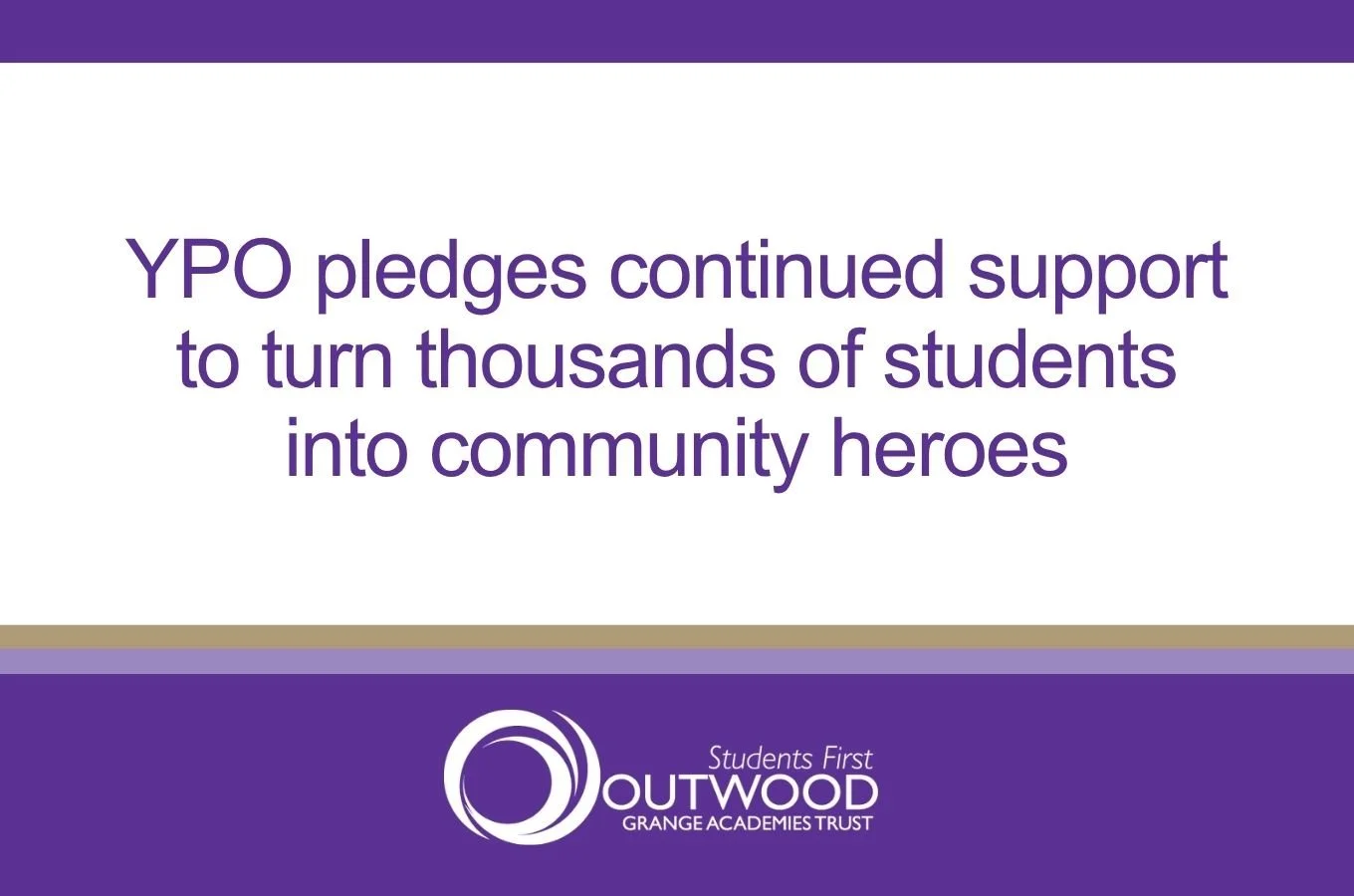 YPO pledges continued support to turn thousands of students into community heroes