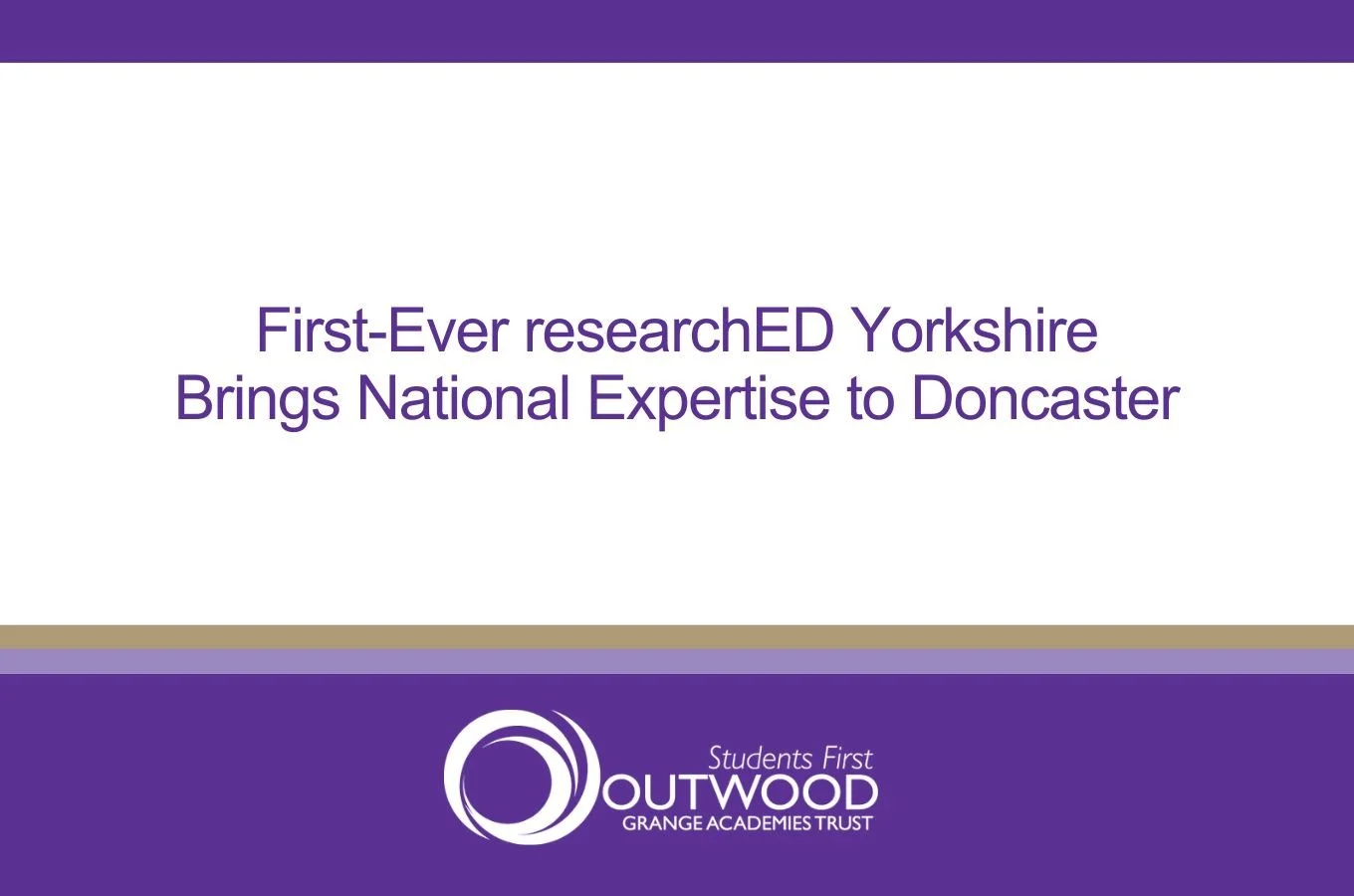 First-Ever researchED Yorkshire Brings National Expertise to Doncaster