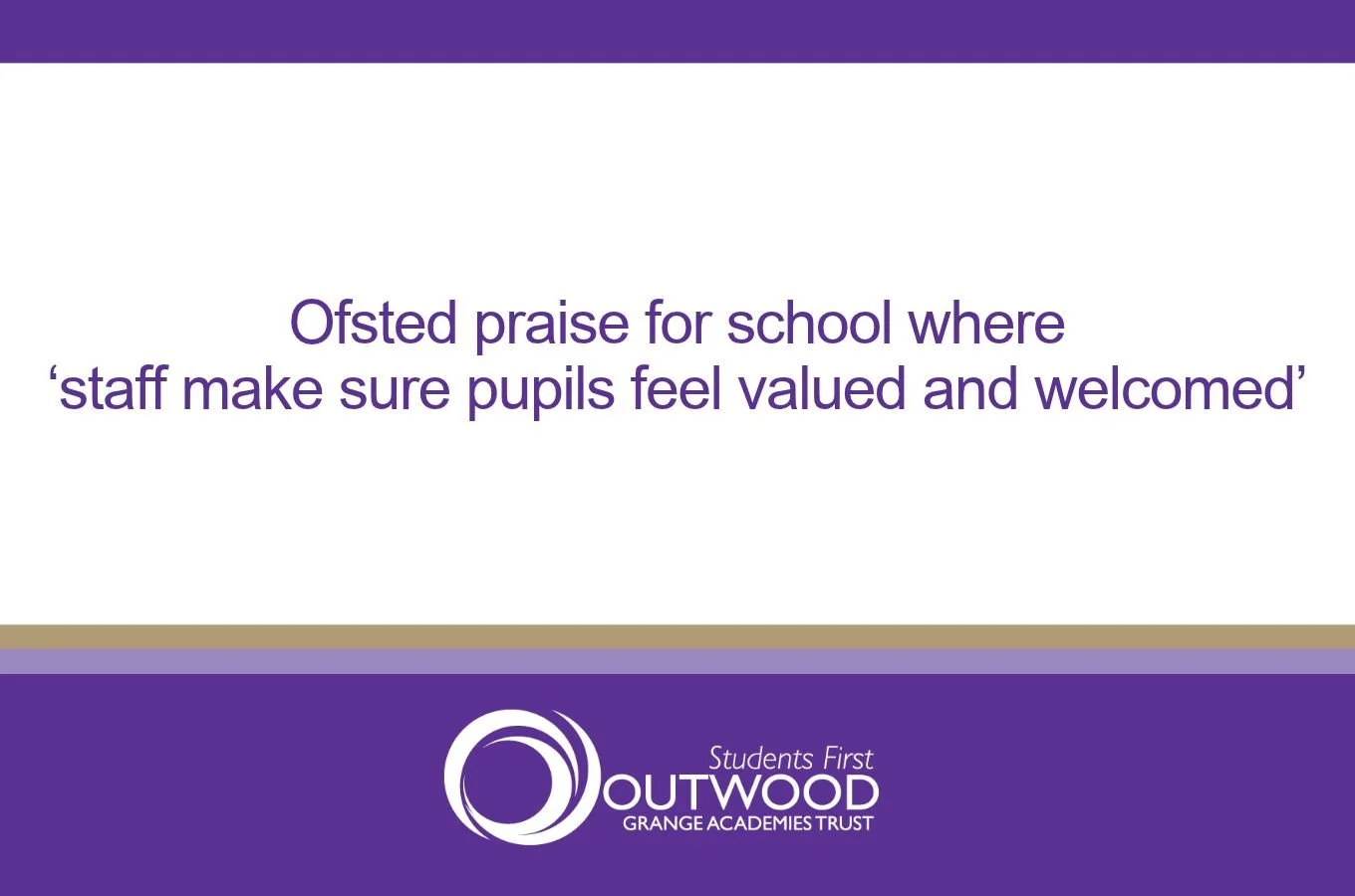 Ofsted praise for school where ‘staff make sure pupils feel valued and welcomed’