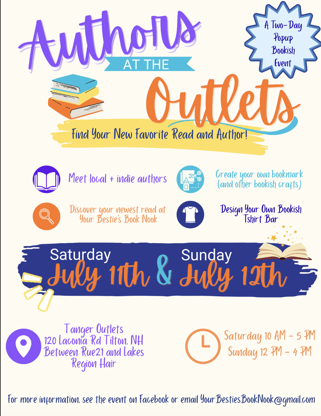 Authors at the Outlets