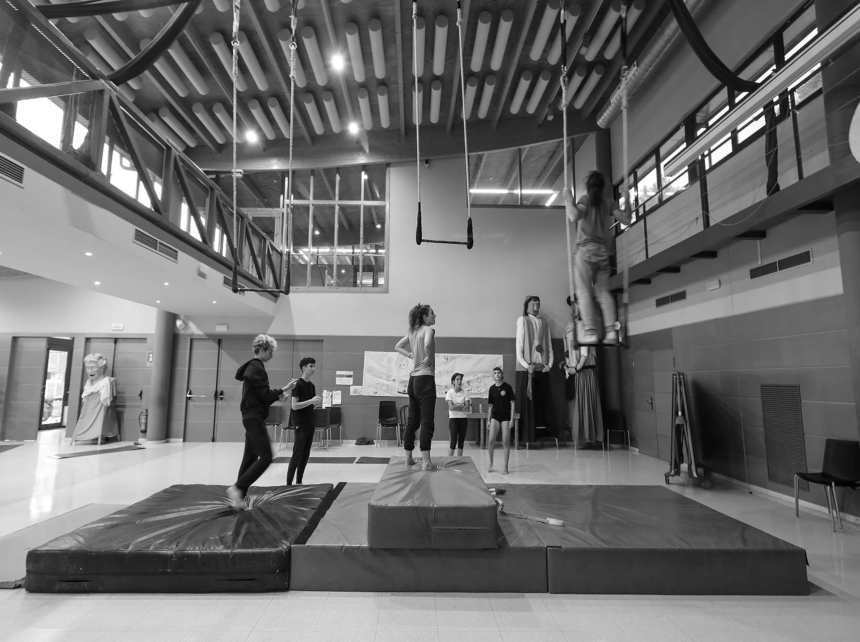 Espai TuSiKCirc al Centre Civic de Riells del Fai