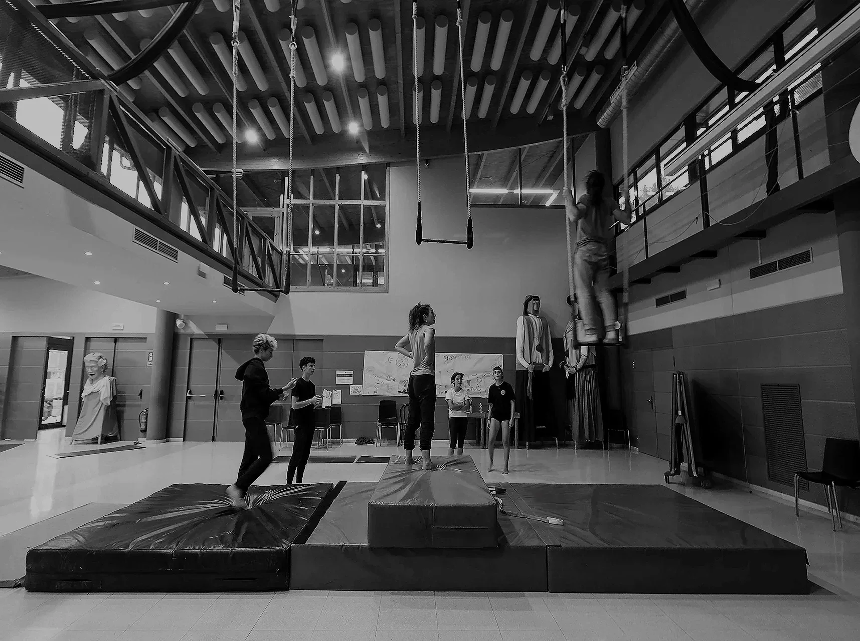 Espai TuSiKCirc al Centre Civic de Riells del Fai