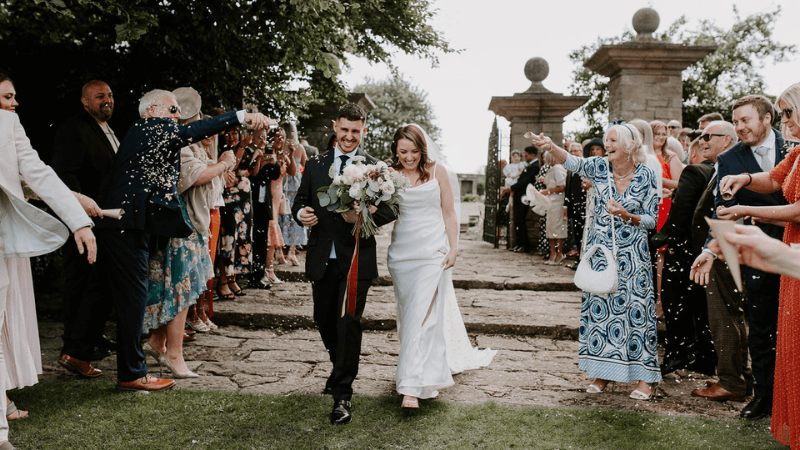 Me and my wife Francesca at our wedding.