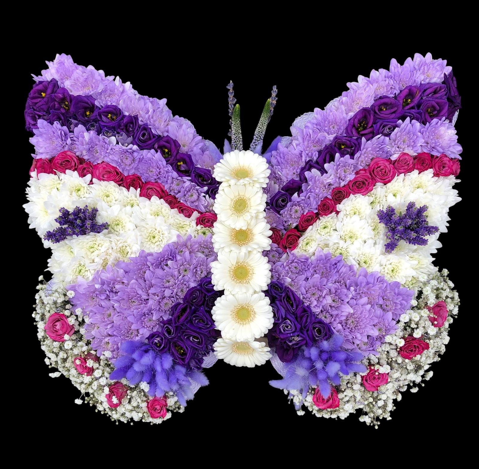 Butterfly Floral Tribute