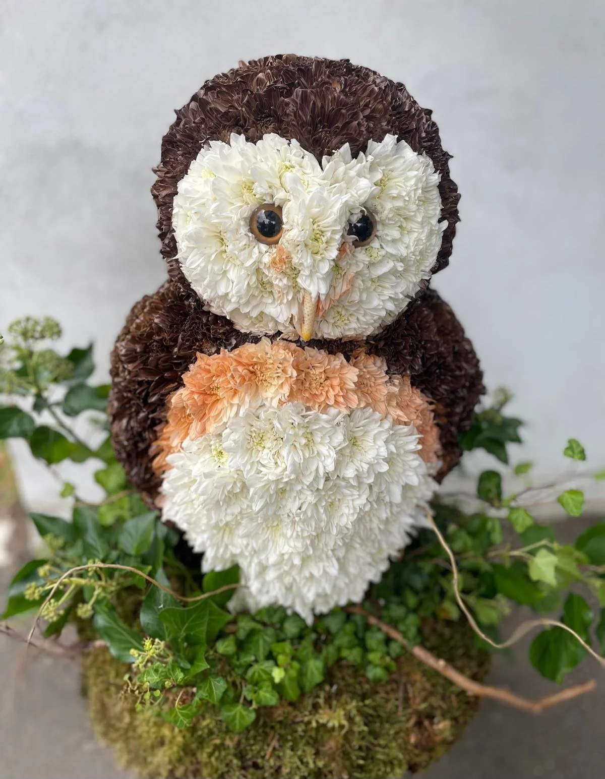 Owl Floral Tribute