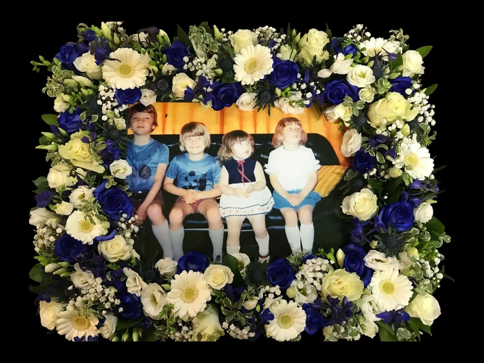 Picture Frame Floral Tribute