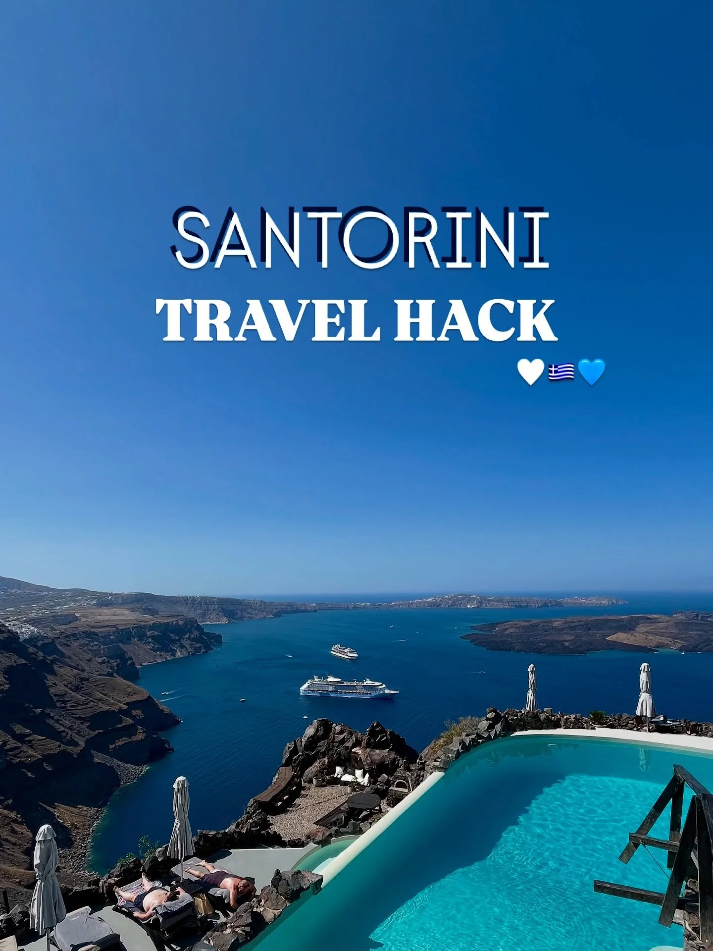 SANTORINI Travel Hack ✨
Book a Daypass at 📍 HONEYMOON PETRA VILLAS
with an incredible view of the caldera of Santorini 🩵

@honeymoon_petra_villas 
@santorini 

#honeymoonpetravillas #honeymoonpetra #santoriniview #luxurytravel #luxurysuites #daypas