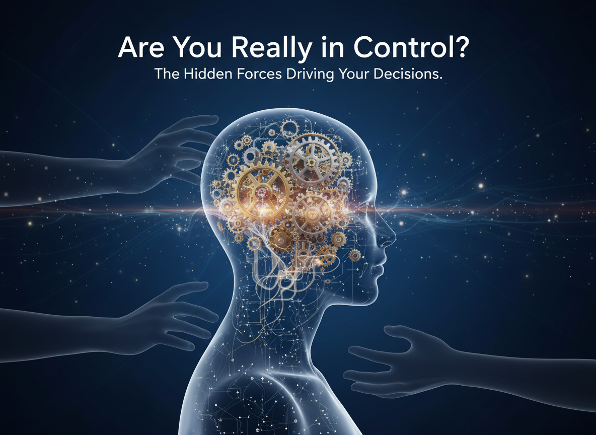 Are You Really in Control? The Hidden Forces Shaping Your Decisions.