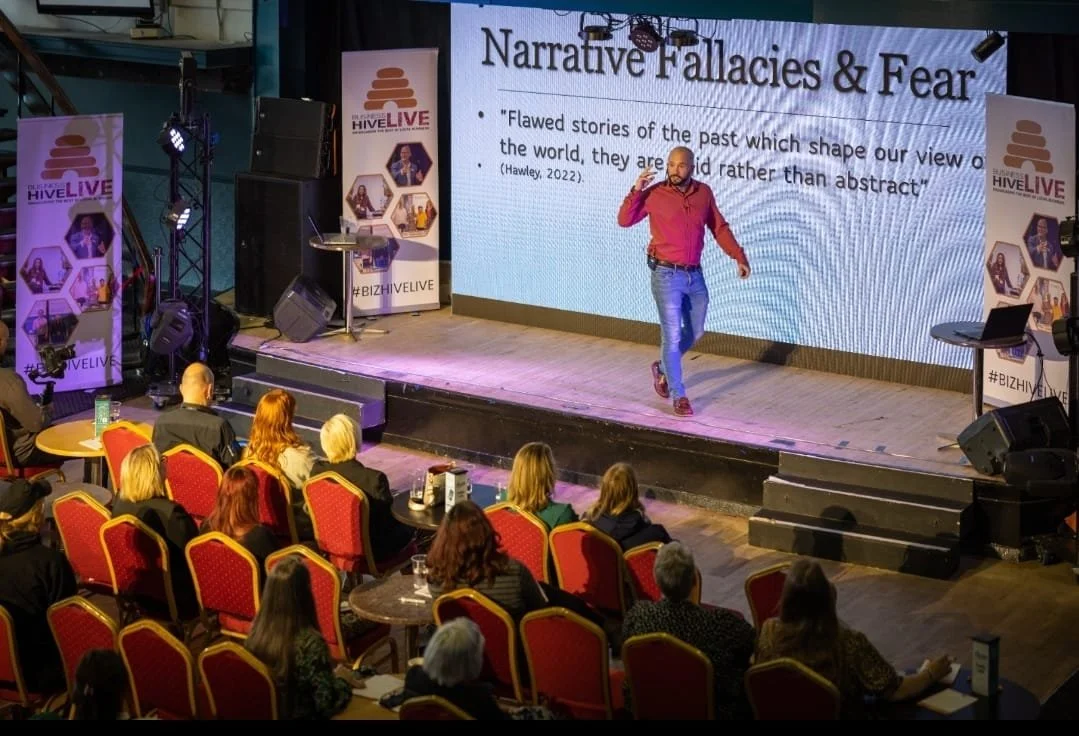 Psychologist speaking about fear and mental health