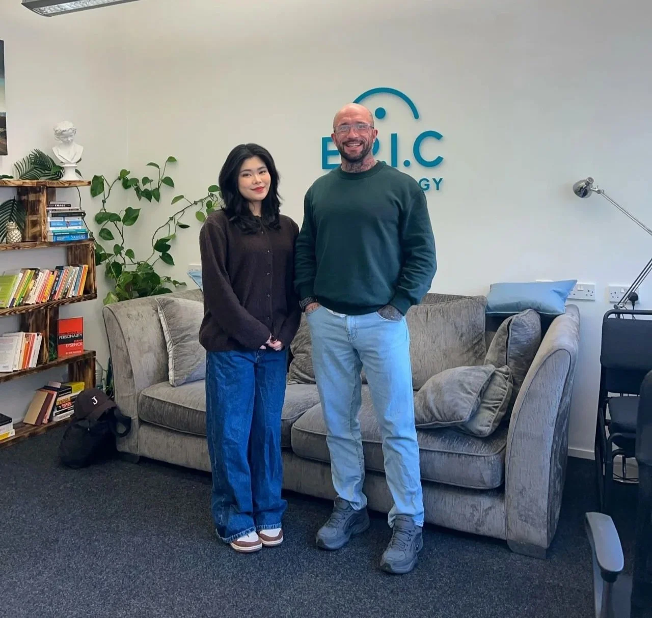 Psychology coaching session environment at E.P.I.C Psychology, showing a real consultation setting focused on behaviour change, decision-making, and mindset development.Psychology coaching session environment at E.P.I.C Psychology, showing a real con