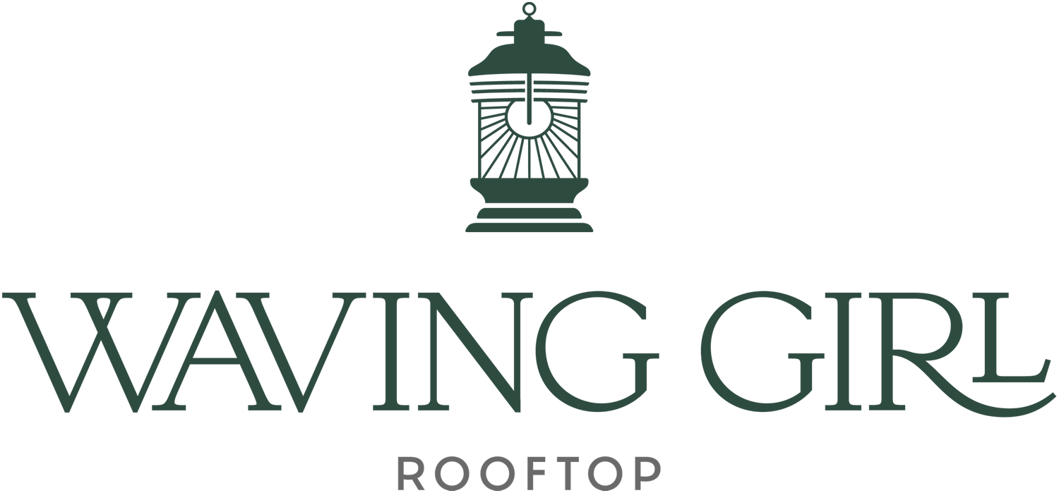 Waving Girl Rooftop | Savannah