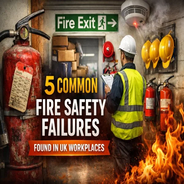5 Common Fire Safety Failures Found in UK Workplaces