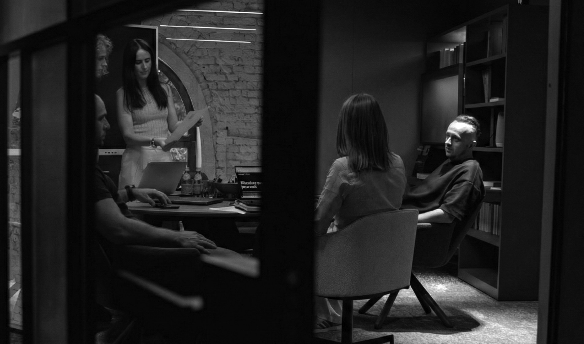 Different design agency team